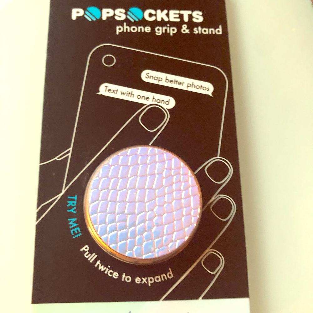 Popsockets phone grip & stand iridescent New